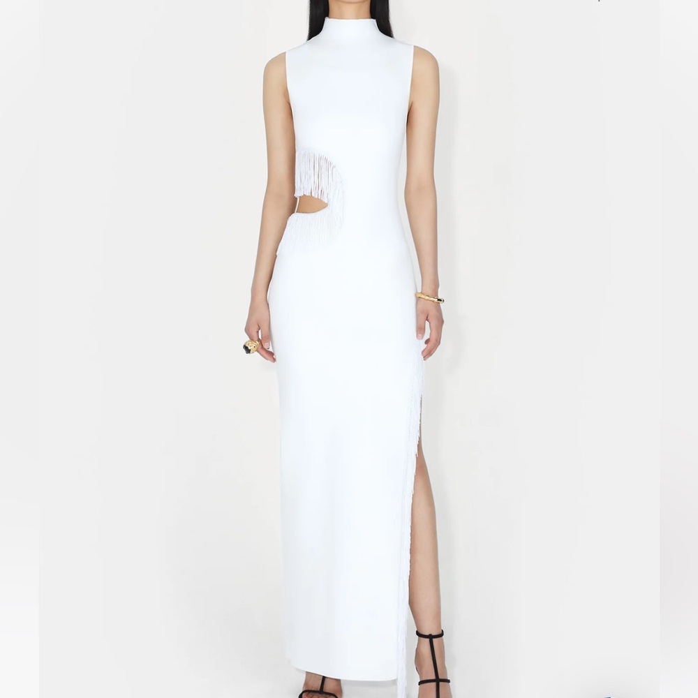 Galvan Beaded Nova Dress BRAND NEW NEVER WORN